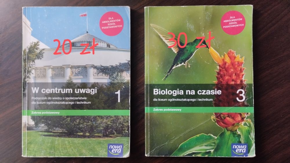 Podręczniki do szkoły średniej