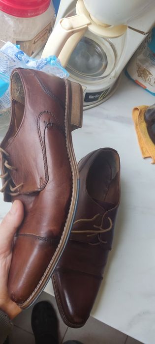 Туфли кожаные новые 43-43.5 размер