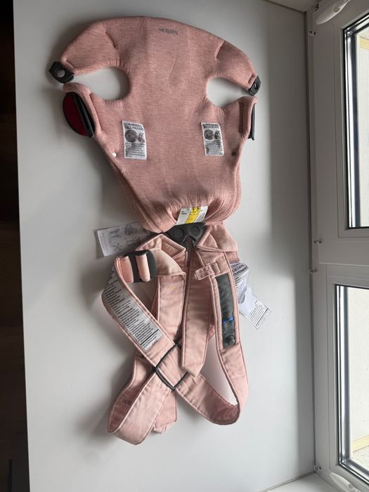 Рюкзак-кенгуру для немовлят BabyBjorn MINI 3D Jersey Light Beige