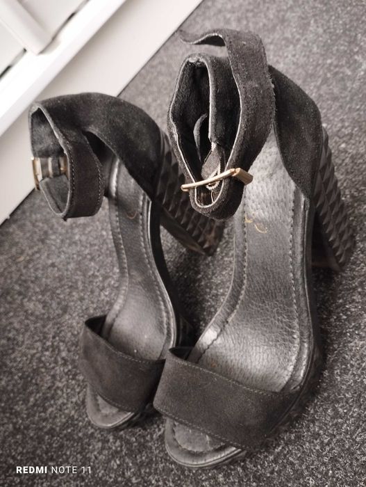 Босоніжки замш.натуральний