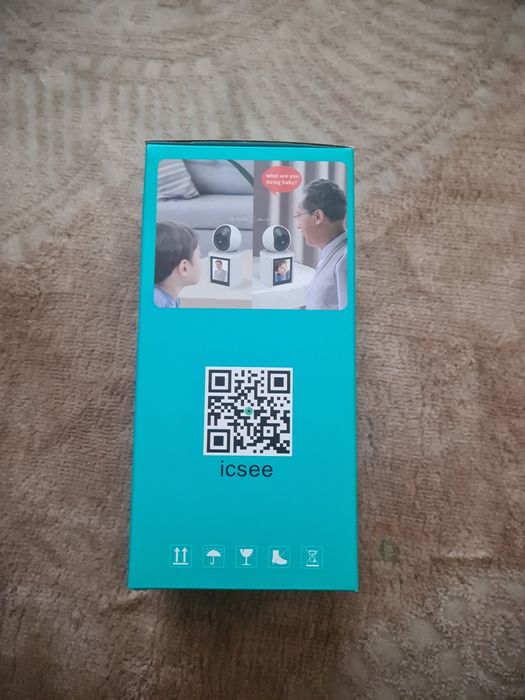 Розумна IP-камера з екраном та функцією відеодзвінка (iCSee)