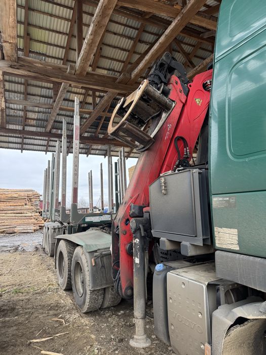 Лісовоз Volvo FMx460 6x6 Euro5+причеп (свіжопригнаний) 114тис пробігу