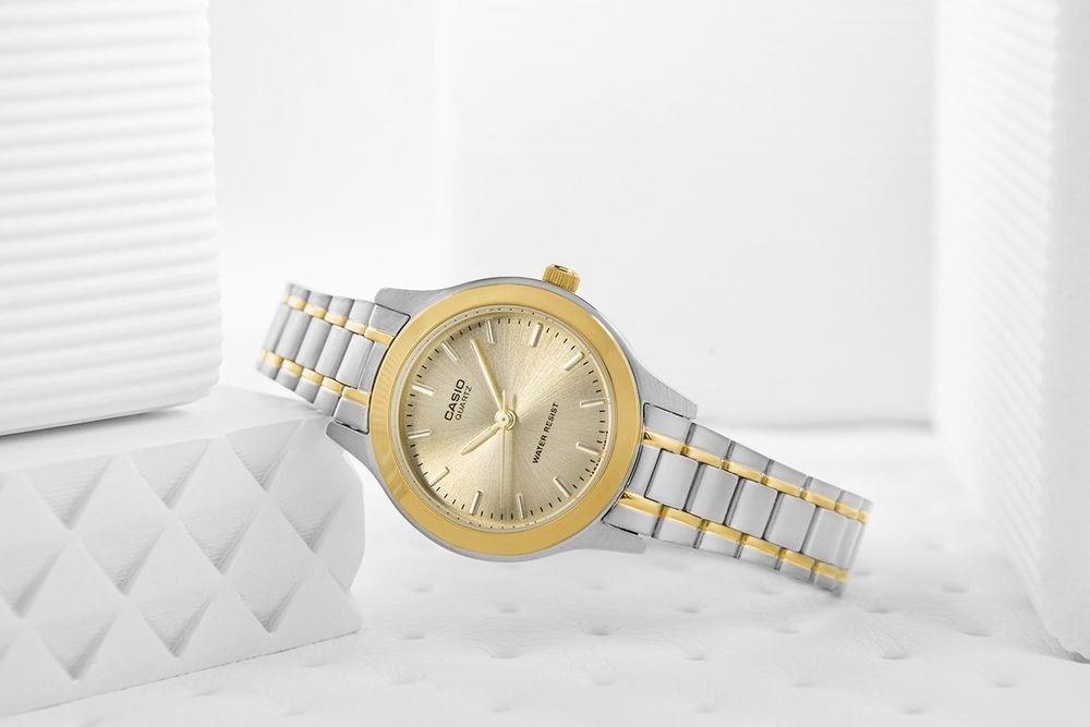 zegarek damski casio ltp-1128g-9ardf + box
