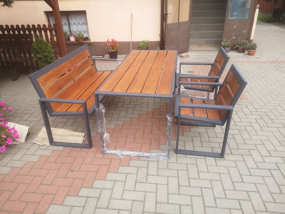 Nowoczesne meble ogrodowe tarasowe LOFT