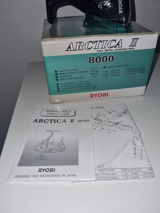Carreto Ryobi Arctica ll 8000