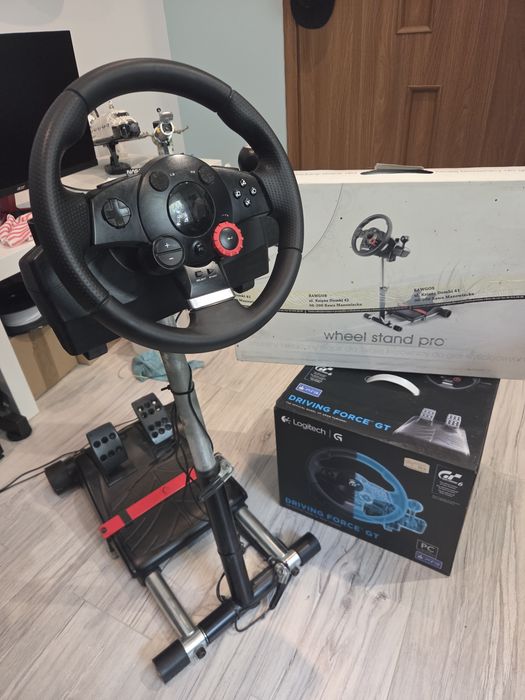 Kierownica Logitech Driving Force GT + Stojak Wheel Stand Pro do PC PS3