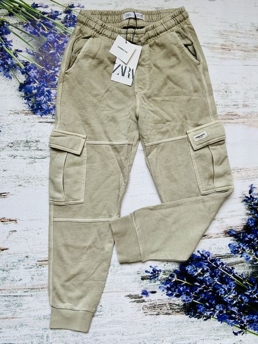Штани, брюки, джогери, карго zara, на 134 см (9 років)