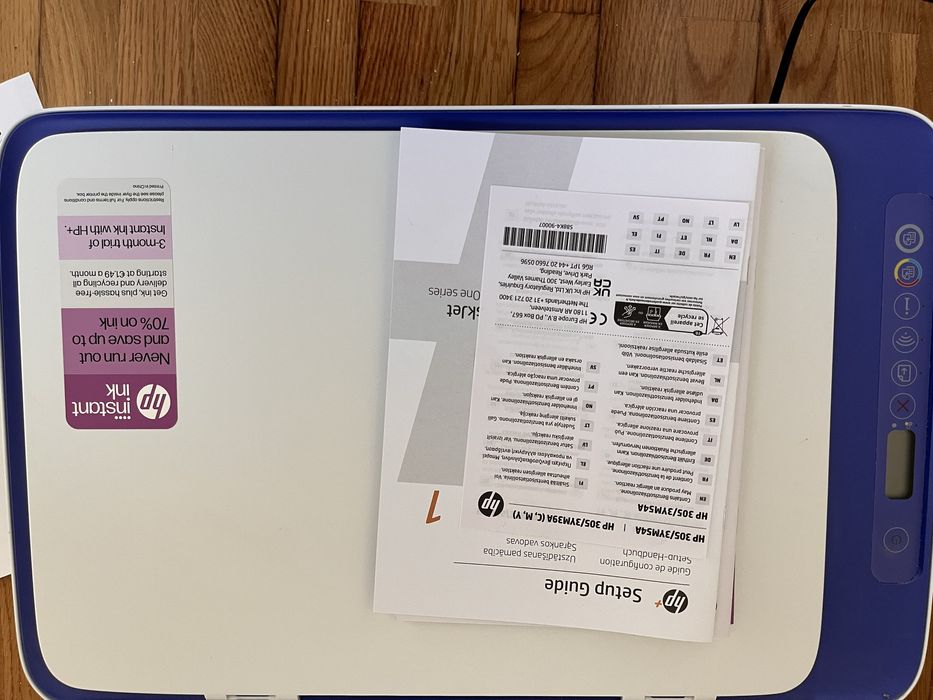 Impressora HP Deskjet 2800e All-in-One Series como