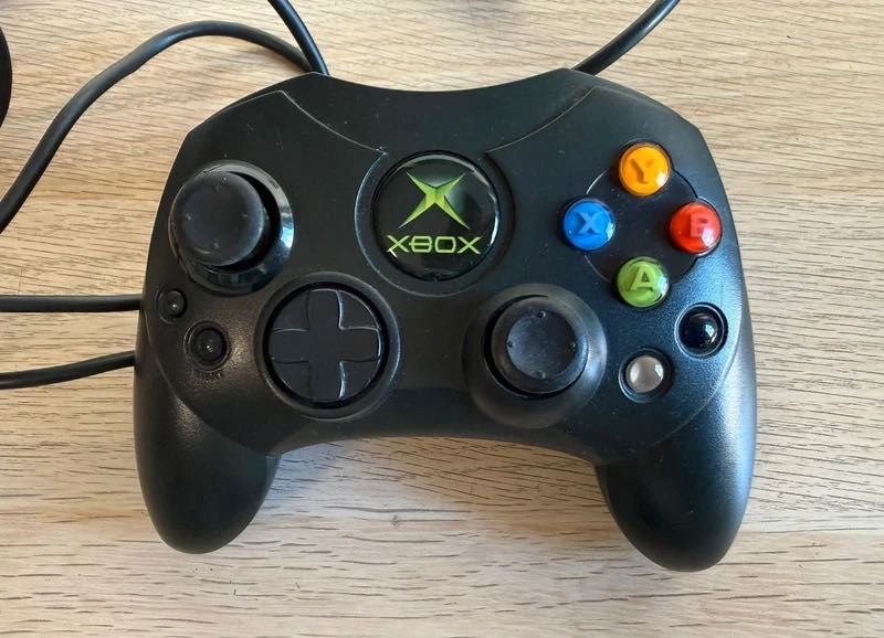 Comando Com Fio Original Xbox Clássica