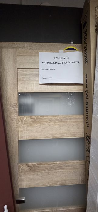 Drzwi po ekspozycyjne  80, 70. Różne modele