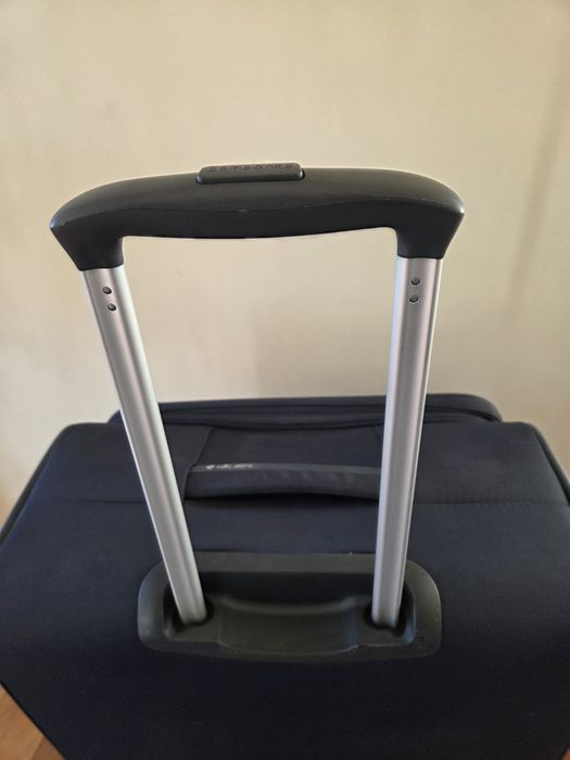 Mala grande SAMSONITE Super Light - Azul escura - Oportunidade!