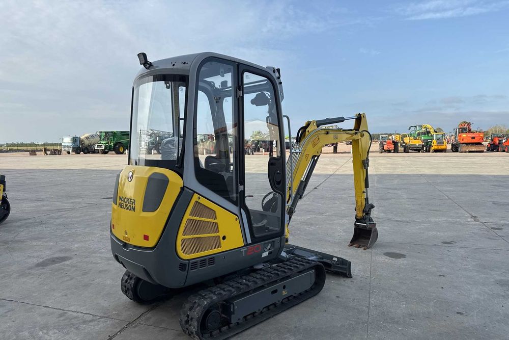 2023 Wacker Neuson ET20 Mini Excavator — 900 м/г, Swing Boom, Hydraulic Quick Coupler