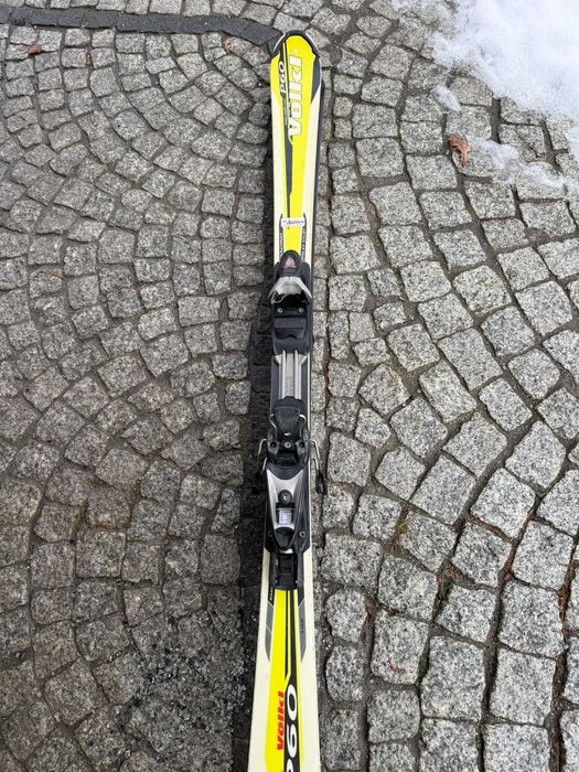 Narty Volki P60 142 cm + Wiązania dobry stan