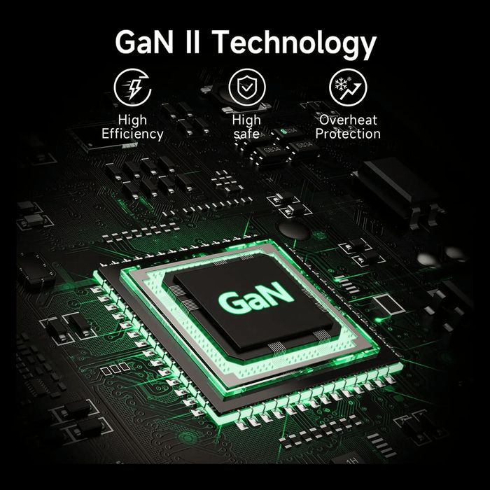 Зарядний пристрій MOKIN 140 Вт GaN – швидка зарядка для ноутбуків