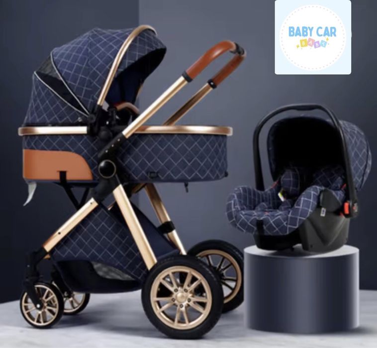 Carrinho bebé 3 em 1 Trio completo Novo