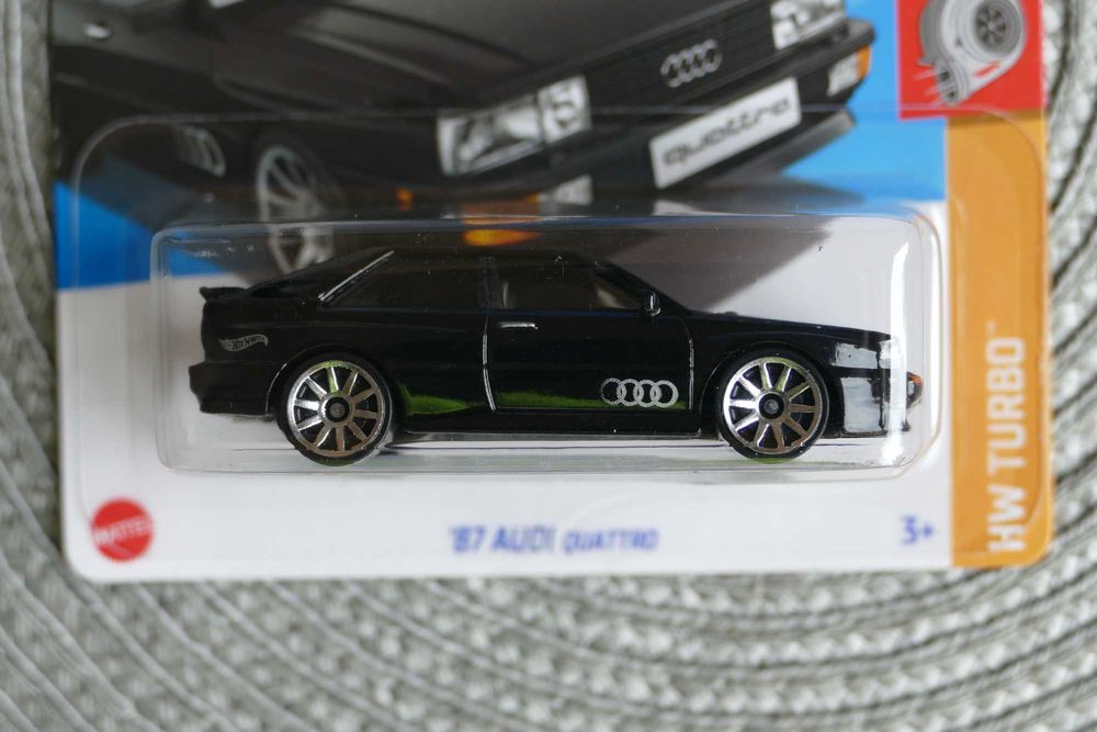 Hot Wheels autko "Resorak" '87 AUDI QUATTRO edycja 2024r.