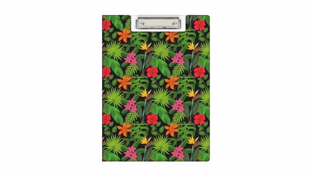 Clipboard A4 Teczka PCV Flowers B-fol. Biurfol