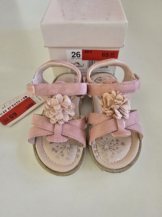 Sandałki dla dziewczynki Nelli Blu, roz. 26 - NOWE!