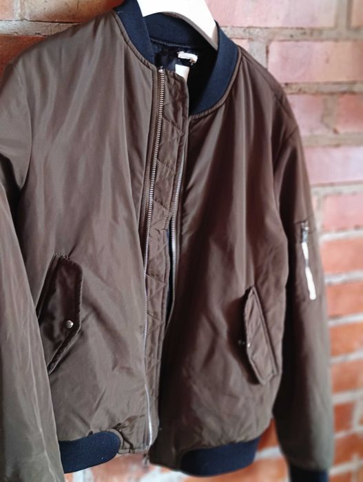 Kurtka bomber bomberka Zara khaki r S