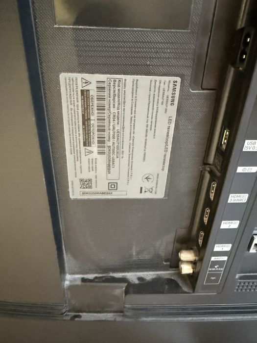 Телевізор samsung 55 дюймів UE55AU7100UXUA 4K