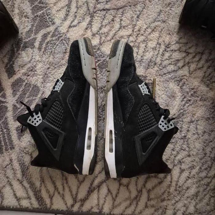 Jordan 4 black canvas
