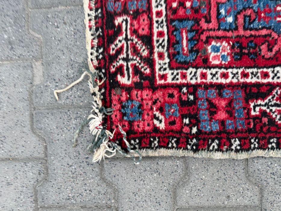 Dywan perski Heriz 230x70 wełna ręcznie tkany chodnik