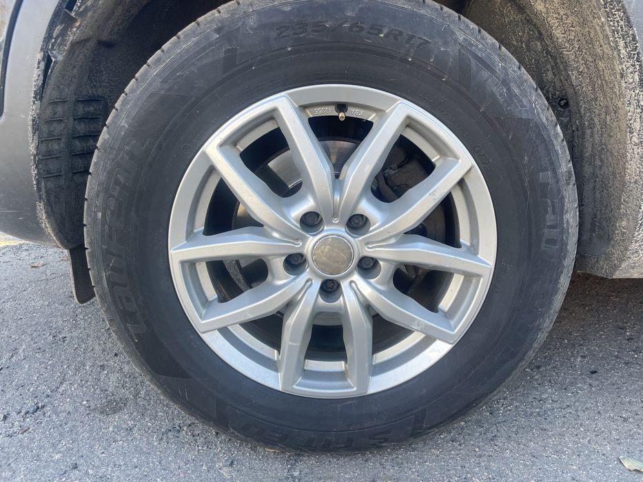 Колеса в зборі кіа Соренто 2, хюндай Санта фе 2 5*114.3 r17