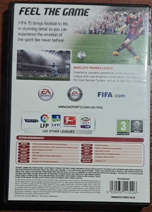 Vendo FIFA 15 PC