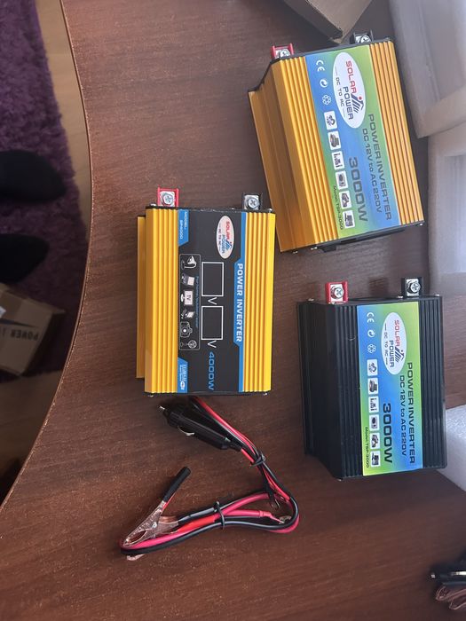 Інвертера 4000 1200 500w 12v перетворювач