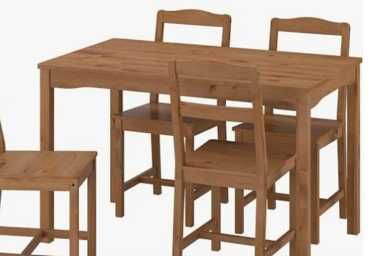 mesa de madeira maciça