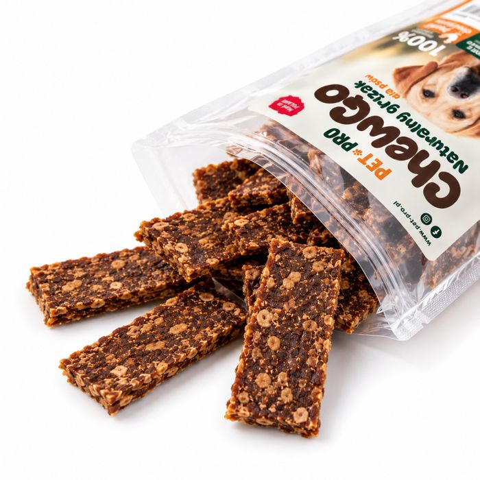 Naturalne przysmaki dla psa CHEW GO kurczak
