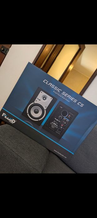 KRK ROKIT RP8 G4 + Fluid Audio Classic Series c5