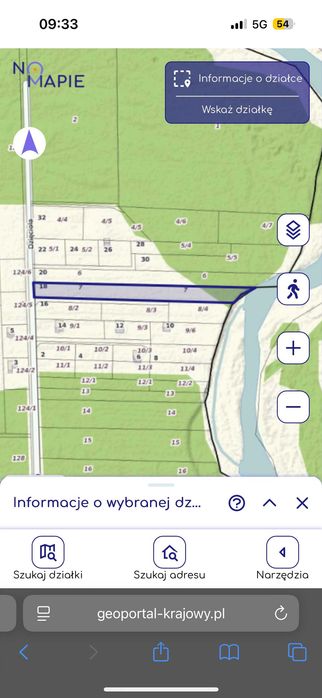 Działka rekreacyjna, letniskowa z dostępem do rzeki Liwiec - Widok 4