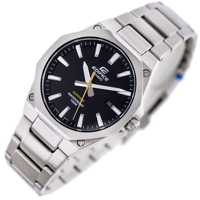 Zegarek Męski Casio EFR-S108D-1A Edifice Classic Sapphire + BOX Casio