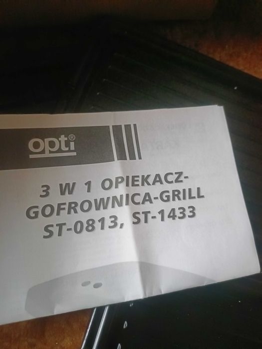 wkłady opti  gofrownica.grill