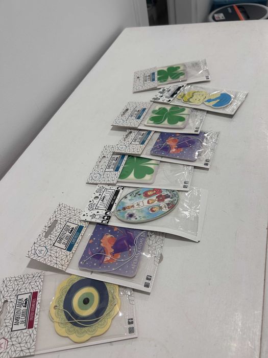 Lote 8 Ambientadores de Carro - 1,50€ cada ou 9€ lote - Novos