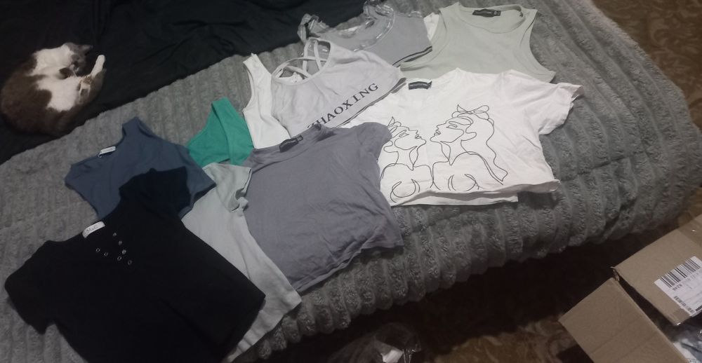 Лот футболок,топов разних xxs,xs