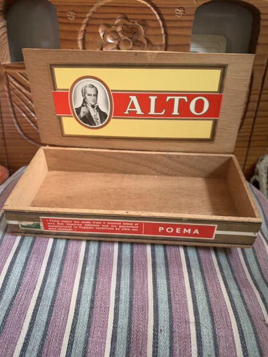 Cigar box caixa de charutos