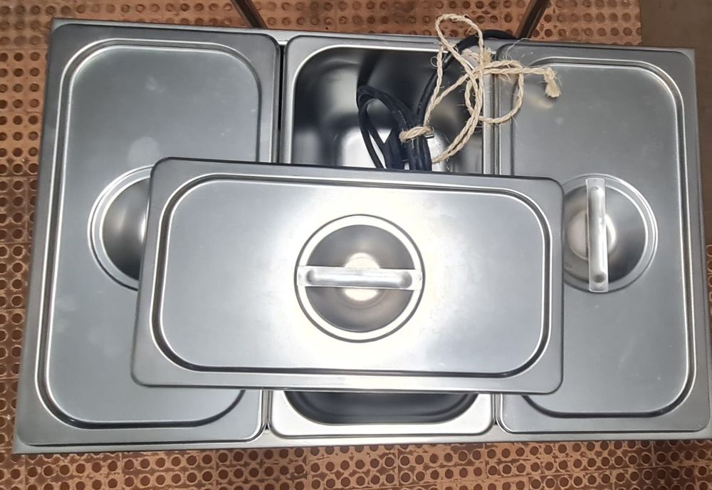 Banho-maria Elétrico 3 cubas zona de gaia  100 eur