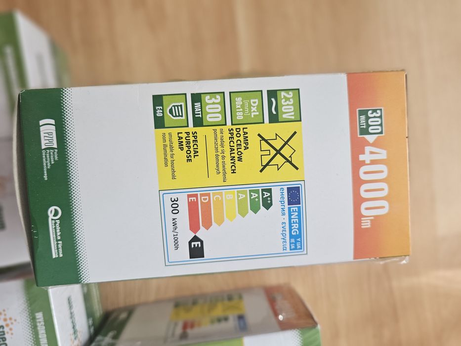 Żarówka E40 wysokowatowa 300w