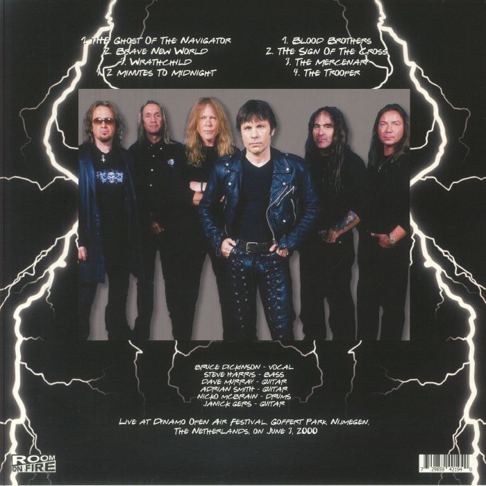 IRON MAIDEN - Live At Dynamo Open Air Festival 2000 VINYL [EU]