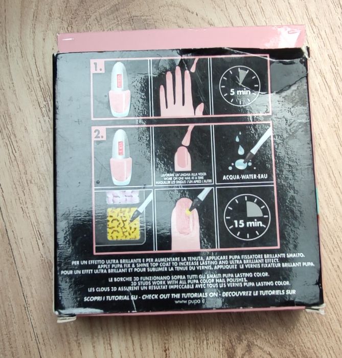 zestaw do paznokci PUPA