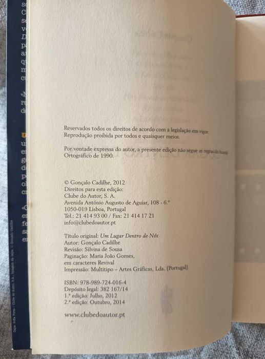 Um Lugar Dentro de Nós