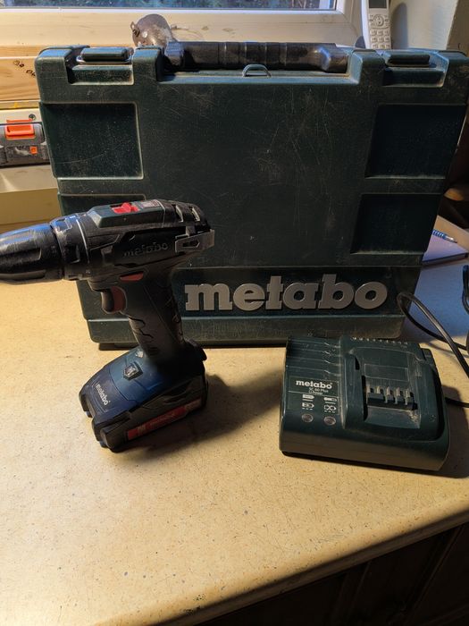 Wkrętarko wiertarka Metabo bs 18