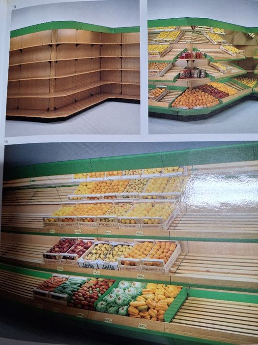 Movel expositor de frutas e legumes