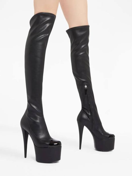 Ботинки ботфорты на платформе Naked Wolfe Dollskill