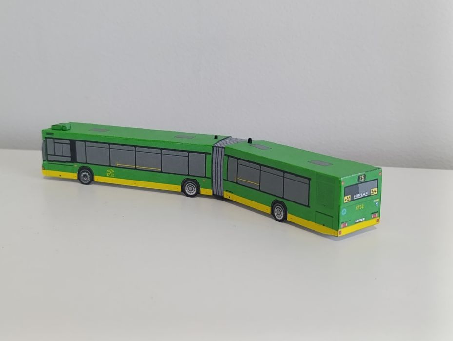 Neoplan n4021 MPK Poznań autobus miejski podmiejski ciężarówka zabawka