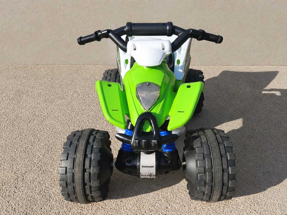 Moto 4 Elétrica (quadriciclo criança) - Kawasaki - Injusa