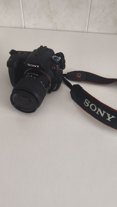 Sony A300 com acessorios
