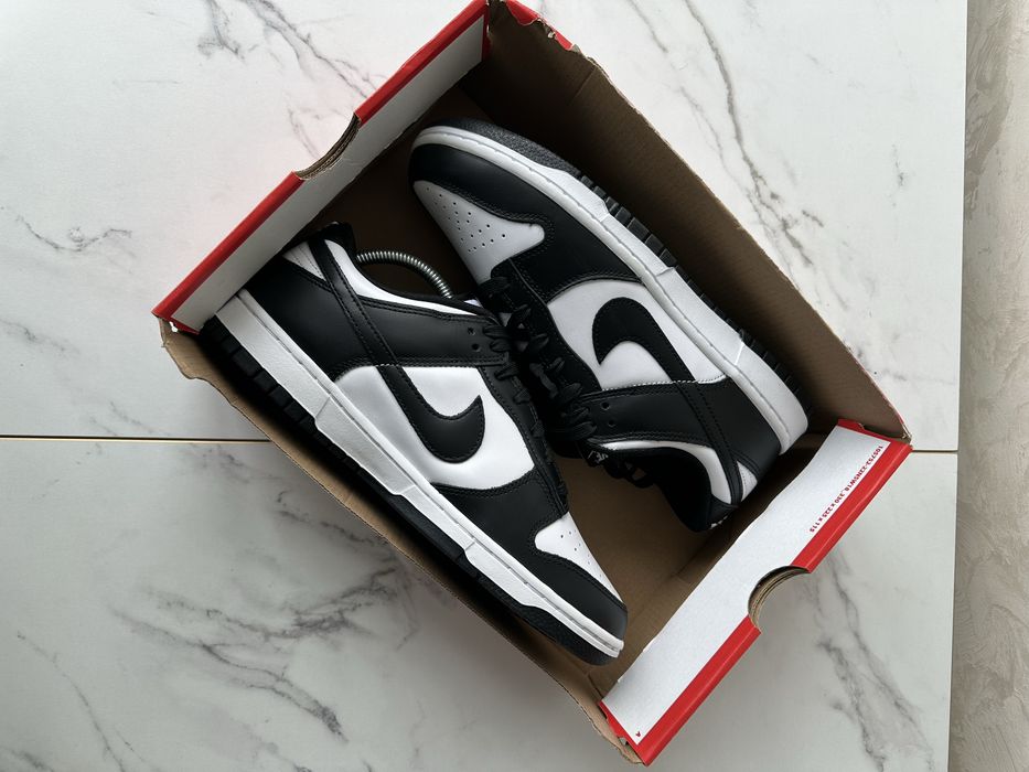 ‼️ ОРИГІНАЛ ‼️ Nike Dunk Low Retro Black/White Dd1391-100